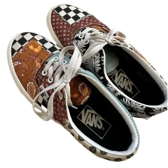 Vans Era Tiger Patchwork Shoes - Picture 8 of 9